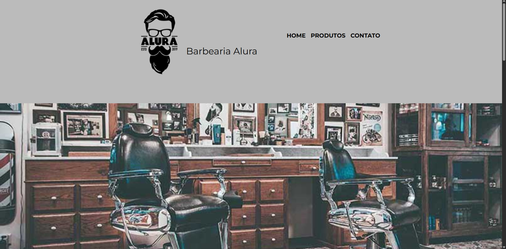 Página Estética Aura